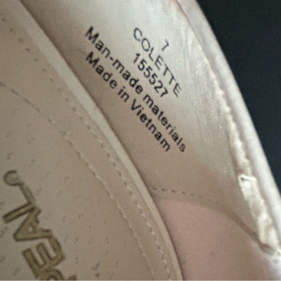 X-Appeal Colette Beige and Black Dress 4” Heels Size 7 - Picture 5 of 7